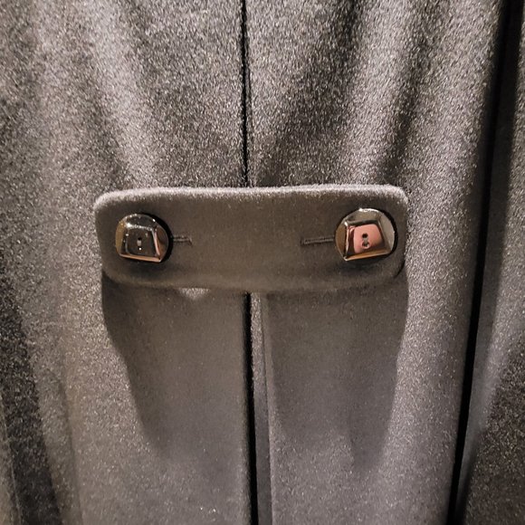 Cinzia Rocca Wool Coat, Black NWOT - Picture 4 of 6